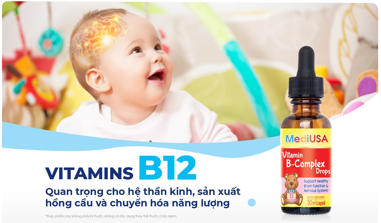 Bổ sung vitamin b12