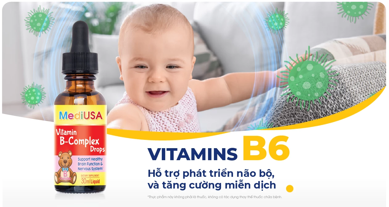 Bổ sung vitamin b6
