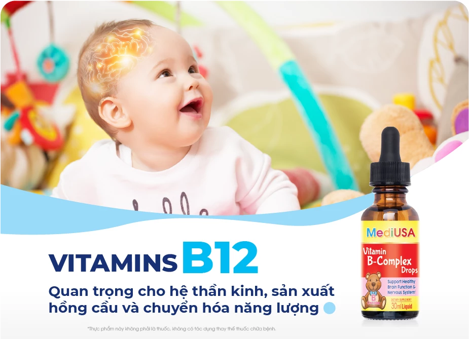 Bổ sung vitamin b12